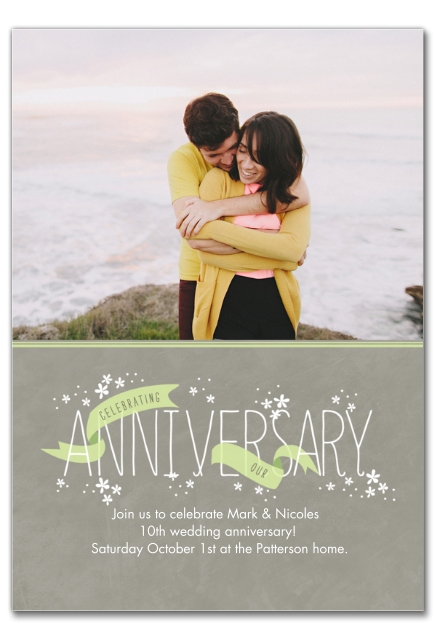 Anniversary Party Invitations – The Write Choice
