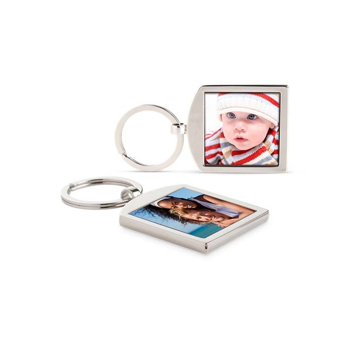 Dual-Sided Keychain