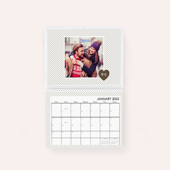 8.5x11 Wall Calendar