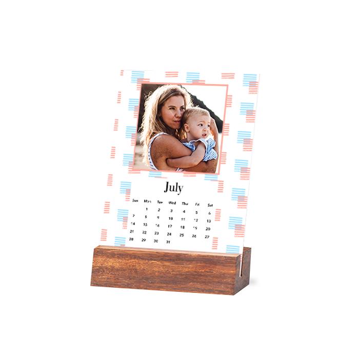 Wood Easel Calendar 