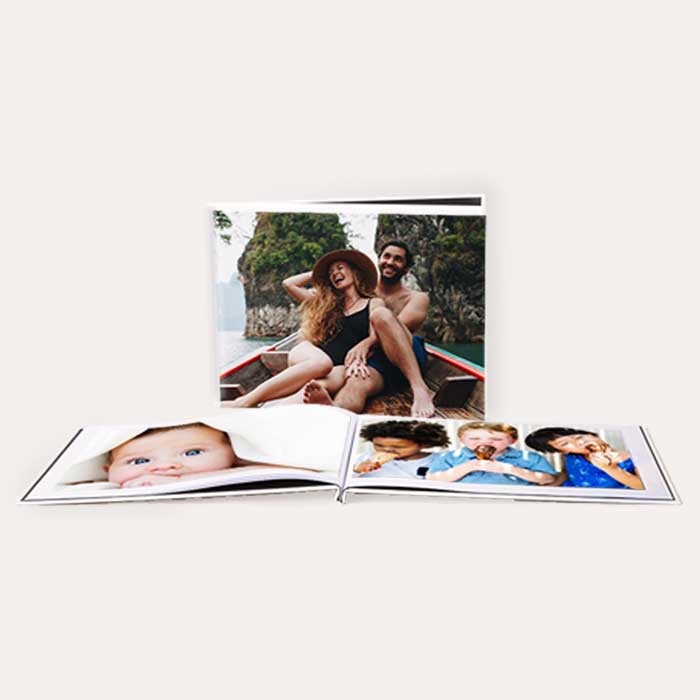 8.5x11 Layflat Custom Cover Photo Books