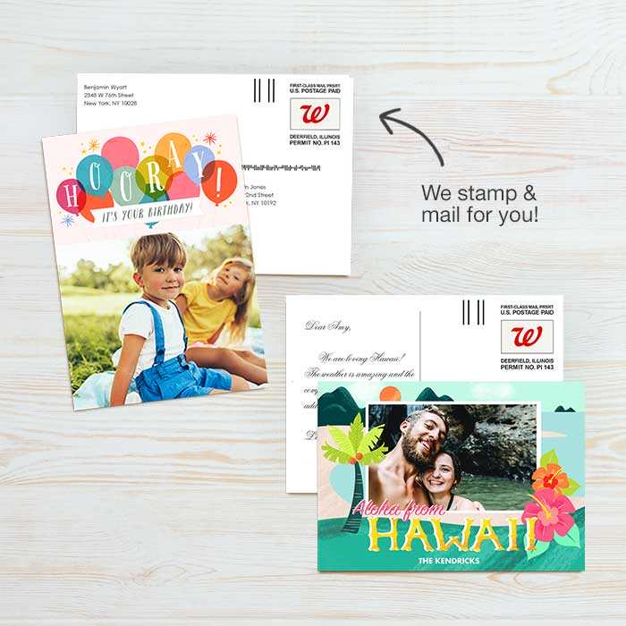 Mail-for-Me Cards