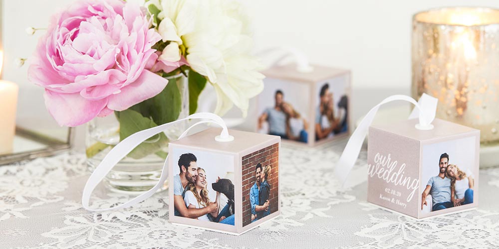 2x2 Photo Ornament Cube