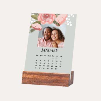 Wood Easel Calendar