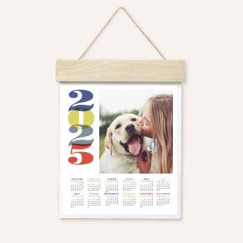 Wood Hanger Calendar