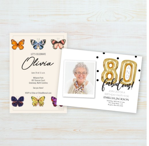 Invites & Announcements