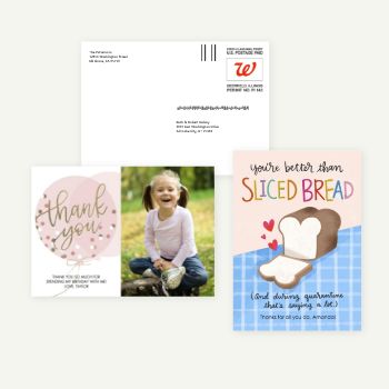 Mail-for-Me Premium 5x7 Flat Card 