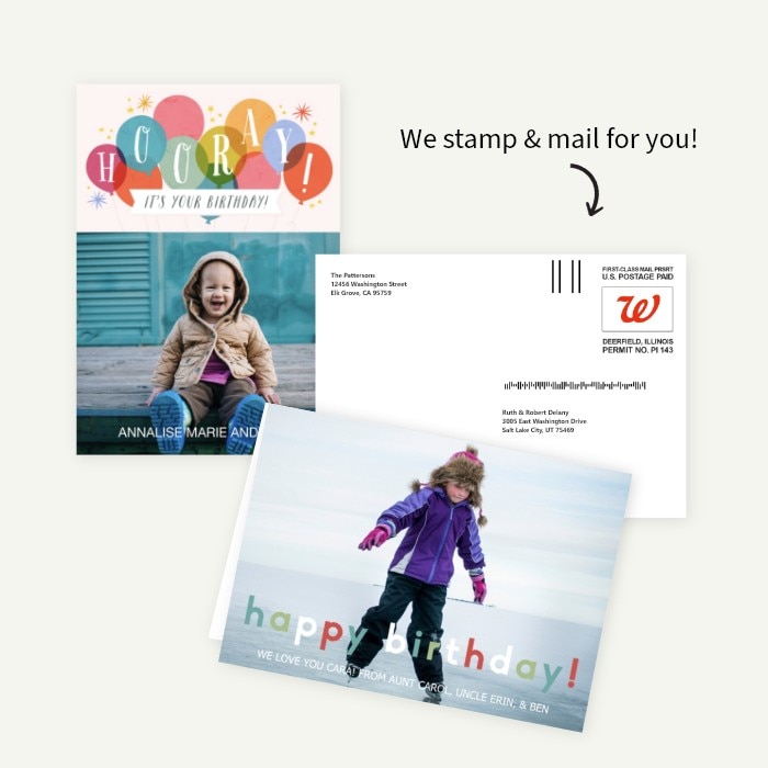 Mail-for-Me Premium 5x7 Folded Card