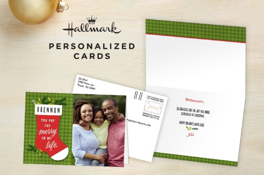 Hallmark Personalized Cards