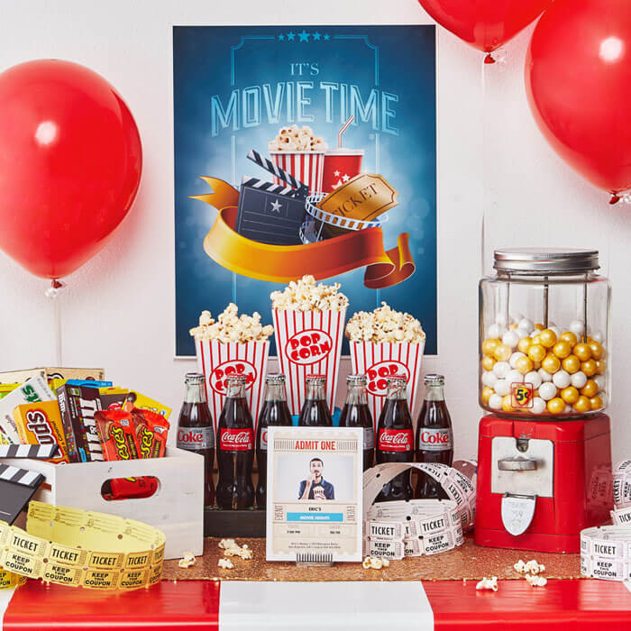 Movie Themed Birthday Party Idea