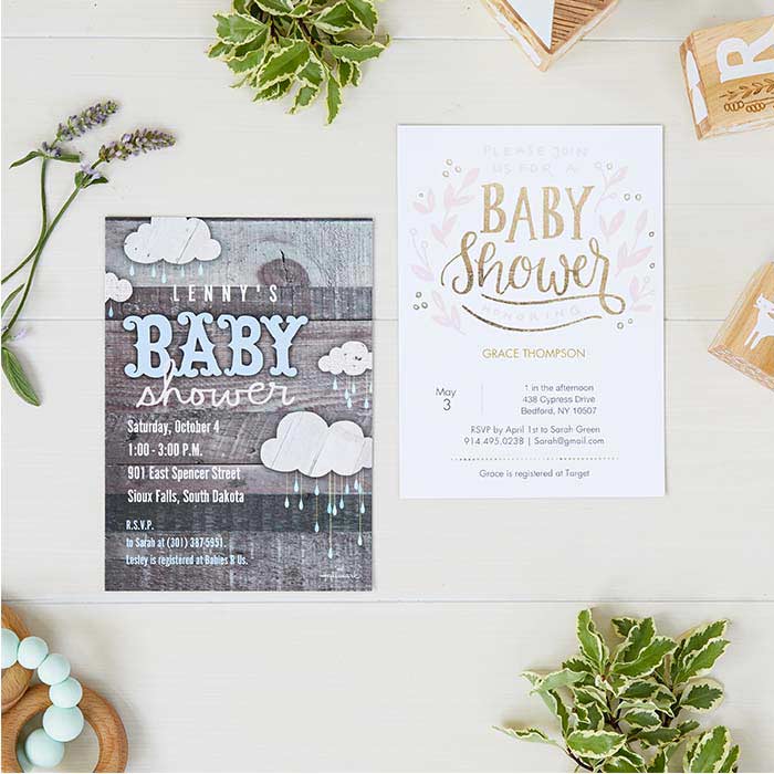 How to Word Invitations for Baby Shower for Boys, Girls and Twins