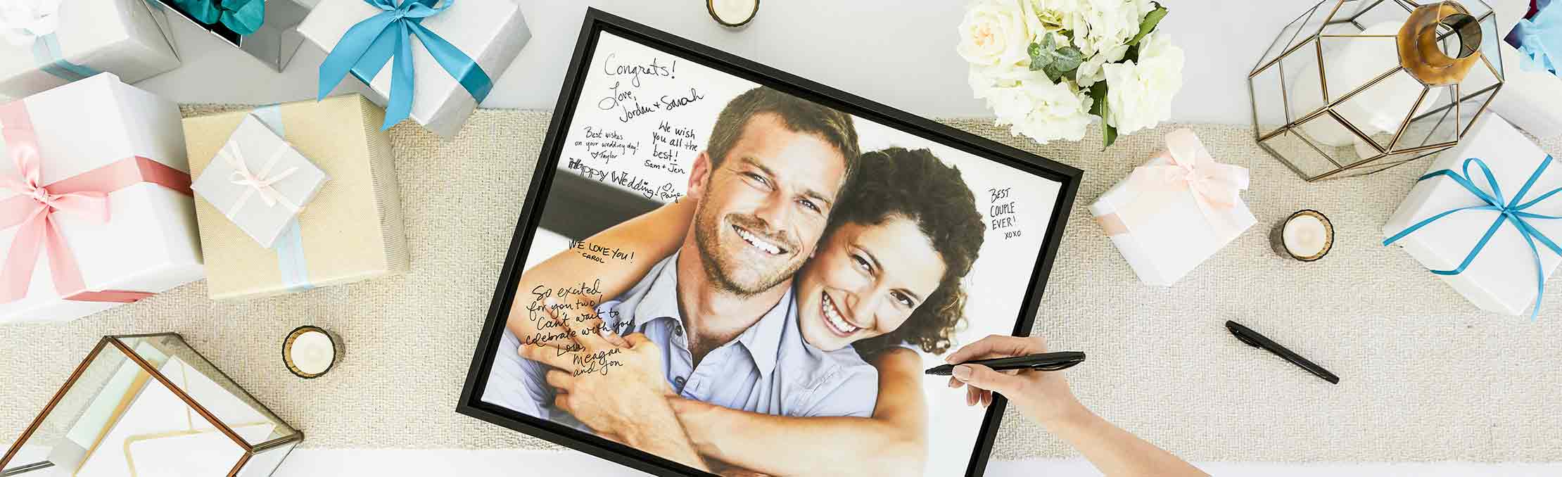 Canvas Décor Ideas for Wedding
