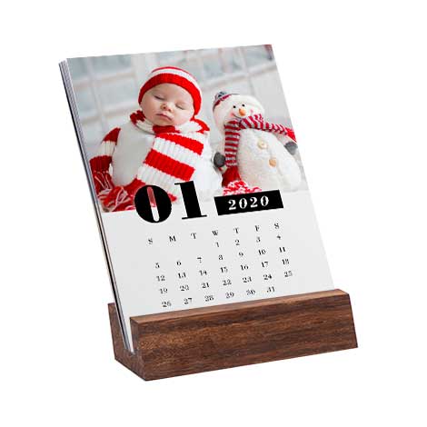 Wood Easel Calendar