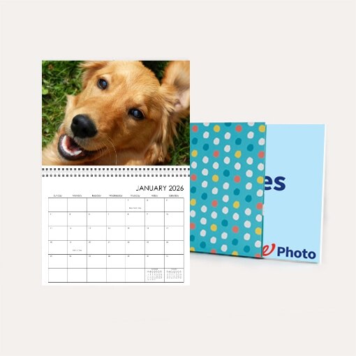 8.5x11 Wall Calendar