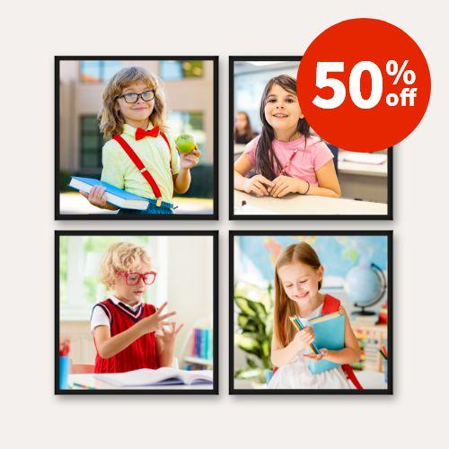 50% off