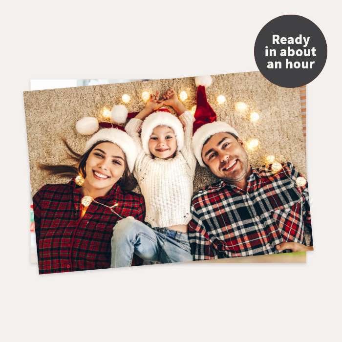 Ready in about an hour