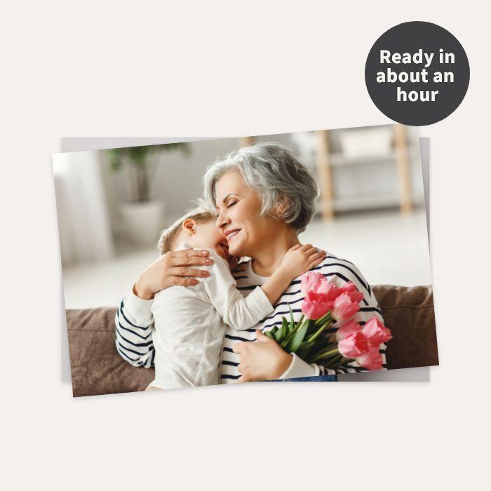 Ready in about an hour