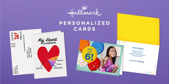 Hallmark Personalized Cards