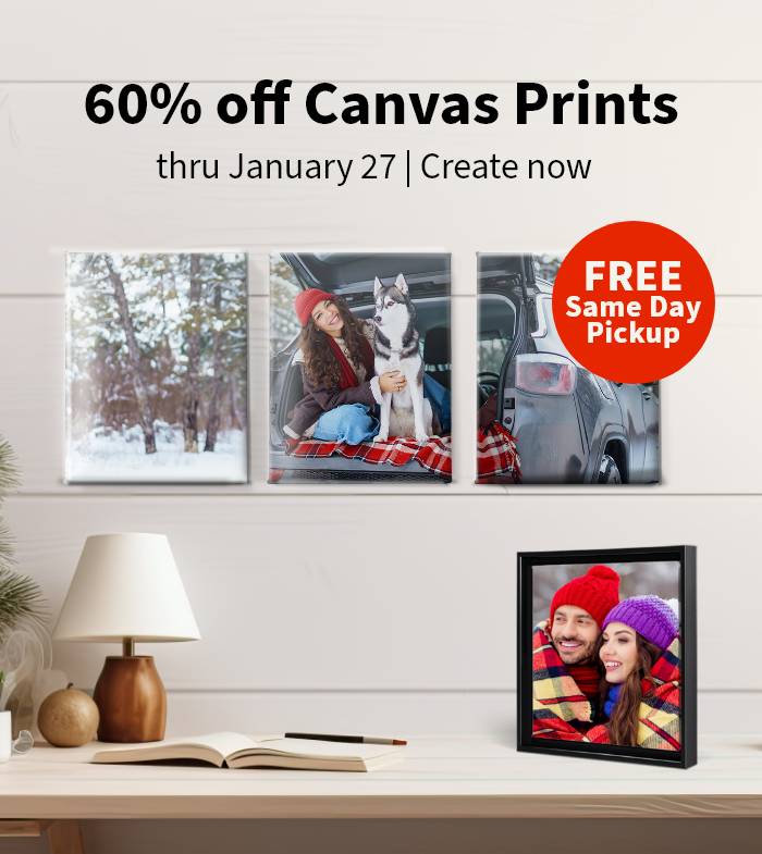 Canvas prints: customize online photos & pictures now!